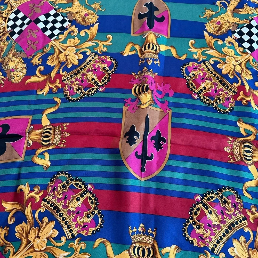 Adrienne Vittadini Multicolored Scarf Size 34 x 35